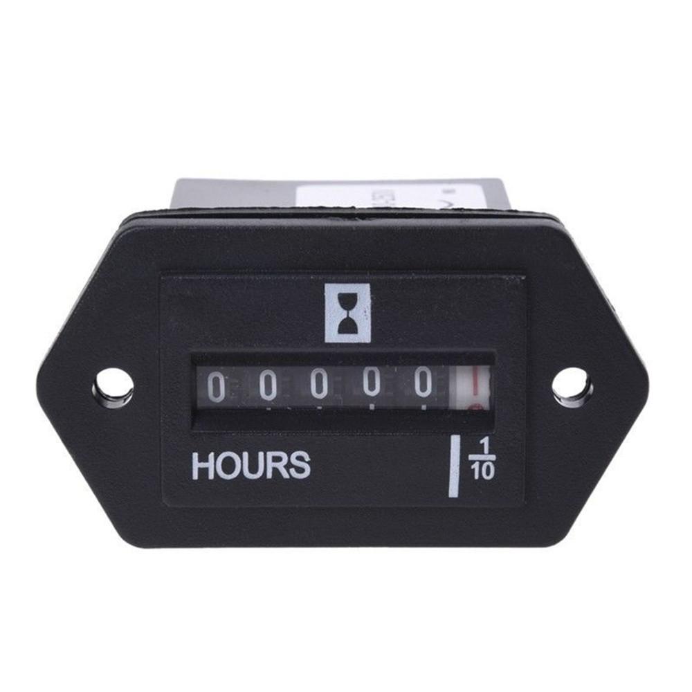 Engine Hour Meter Generator Replacement Gauge HM002 Dust-proof Damp-proof
