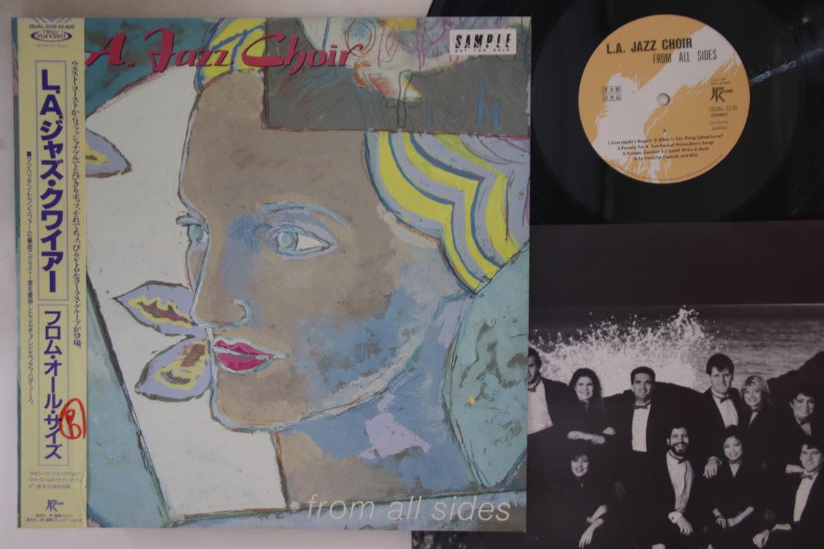 

LP Record L.A. JAZZ CHOIR - From All Sides 28JAL3139PROMO JAPAN Japan Obi Jazz Used