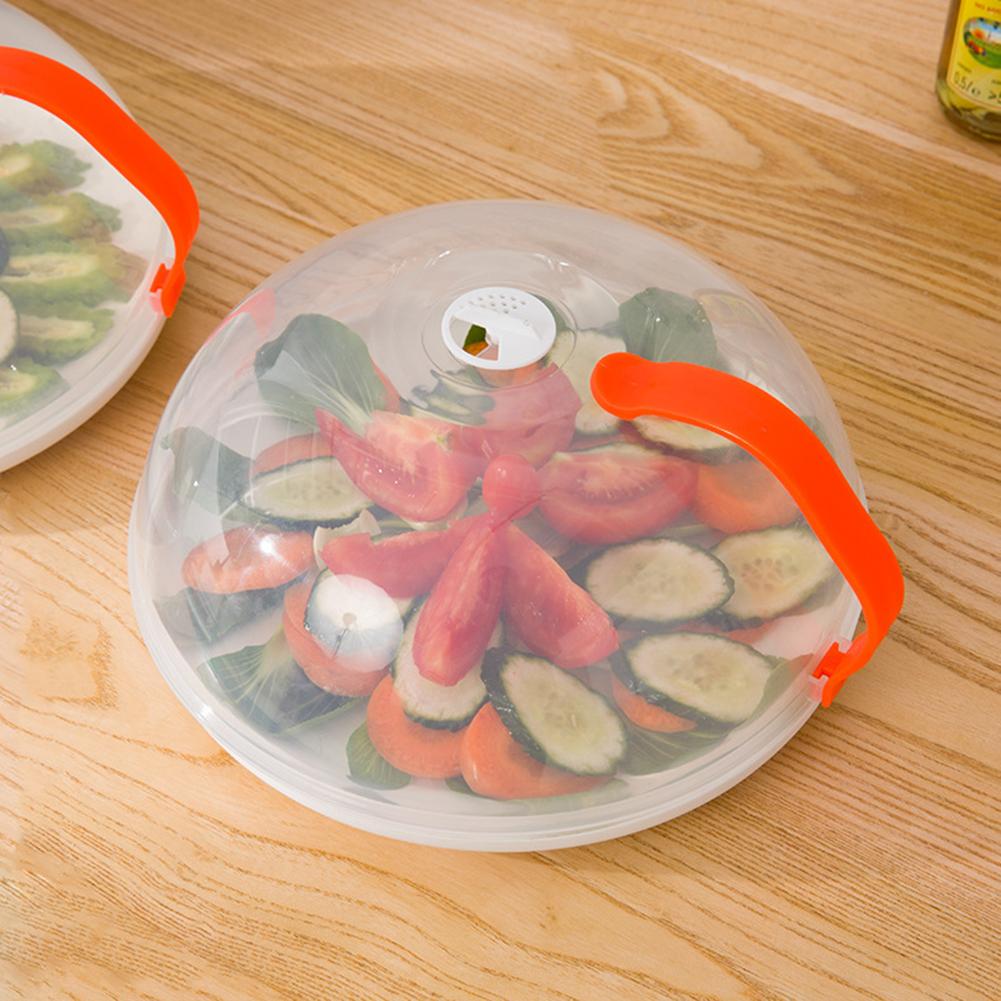 Microwave Splatter Cover Microwave Plate Cover Saft Plastic 10 in Splatter Guard Lid with Steam Vents Splatter Microwave Cover
