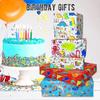 Kids Birthday Wrapping Paper Sheets-10 Pack Cute Animal Dinosaur Wrapping Paper