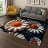 Daisy Sunflower Flower Pattern Carpet Rug for Home Bedroom Living Room Sofa Doormat Kitchen Decor Living Room Decoration Carpet