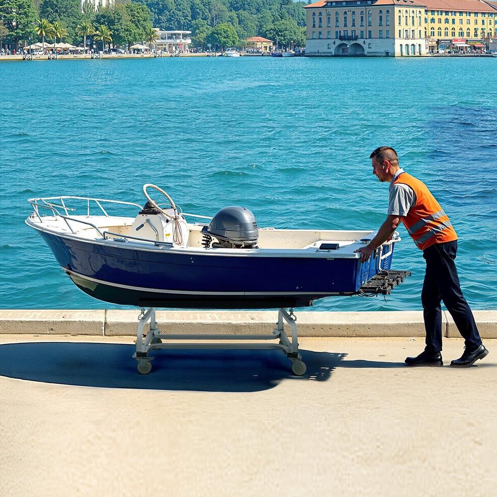 Watercraft PWC Dolly Boat 1300 Lbs Capacity Jet Ski Stand Storage Cart