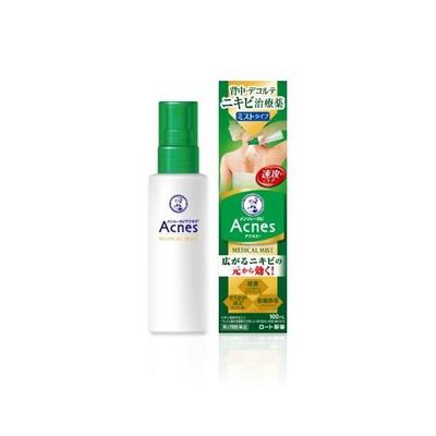 ROHTO Acnes 25 Medical Mist b lozione anti-acne medicata per viso e corpo, 100 ml