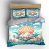 Shell, Pearls, Starfish, Clouds. Bedding Sets Duvet Cover Sets Duvet Covers Pillowcases(1*Duvet Cover 2*Pillowcases Without Duvet Insert)
