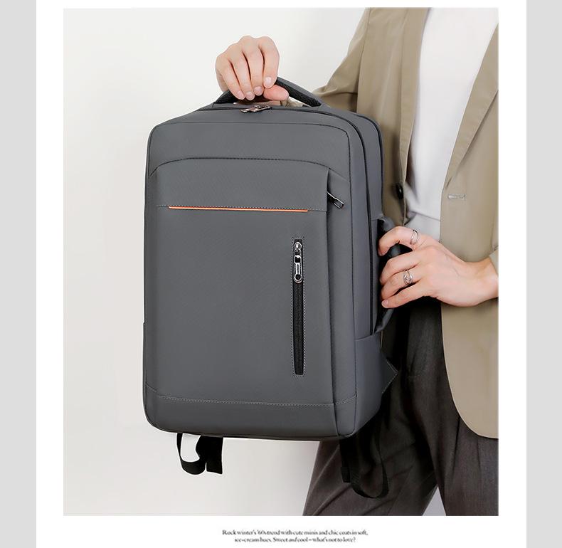 Premium Mehrschichtiger Business Pendler Rucksack mit USB-Ladeanschluss