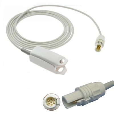 Compatible con monitores de pacientes M&B NEW, Sensor de sonda SPO2 reutilizable, Sensor de dedo SPO2, monitoreo de datos de saturación de oxígeno en sangre
