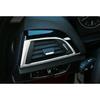 For BMW 1 Series F20 F21 12-15 Silver Steel Left And Right Air Outlet Vent Trim