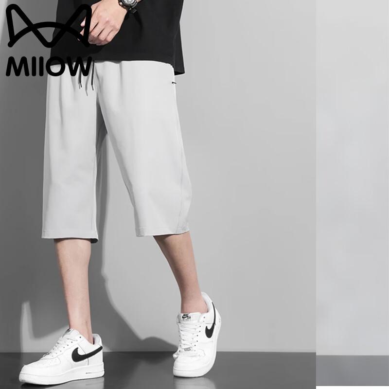 MiiOW Men s Ice-Cool Casual Capris L