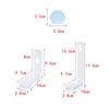 4Pcs Non-slip Bed Sheet Clip Invisible Bed Sheet Buckle Bed Sheet Fixing Clip  Quilt Fixing Tool