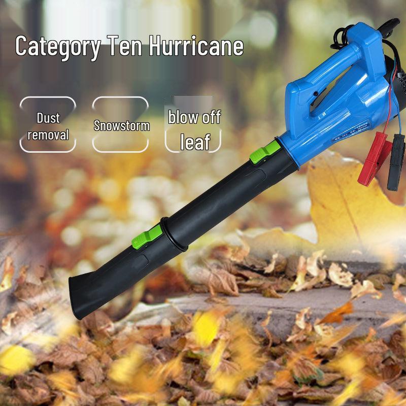 High-Power Handheld Electric Blower for Dust, Leaves, and Snow Removal - 220V Industrial Use