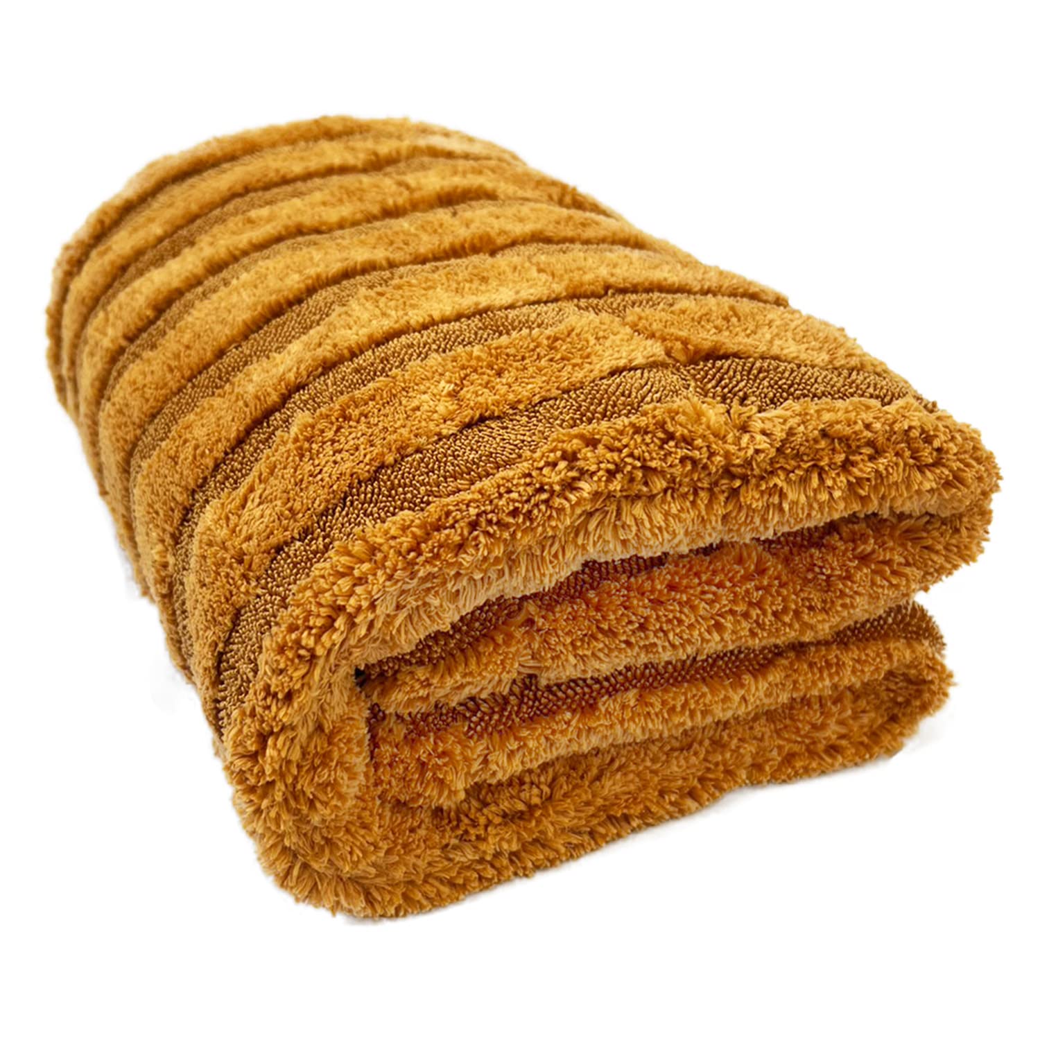 Car Wash Twisted Microfiber Cloth Towel Super Absorbent Large 90x60cm Double-Sided Gold Drying Wiping Detailing Auto Care Lint-Free Scratch-Free золотой