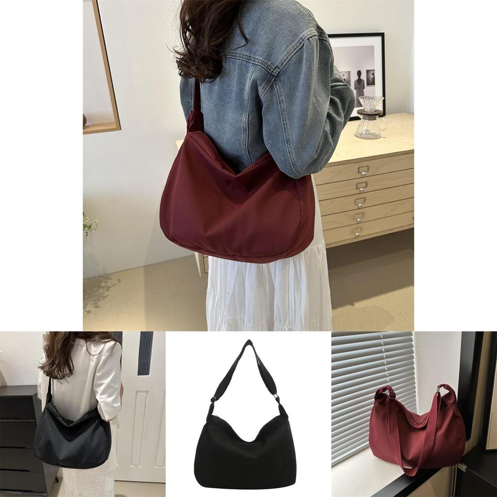 Trendy Multi-purpose Waterproof Oxford Cloth Tote Bag Chic Crossbody For Daily Use