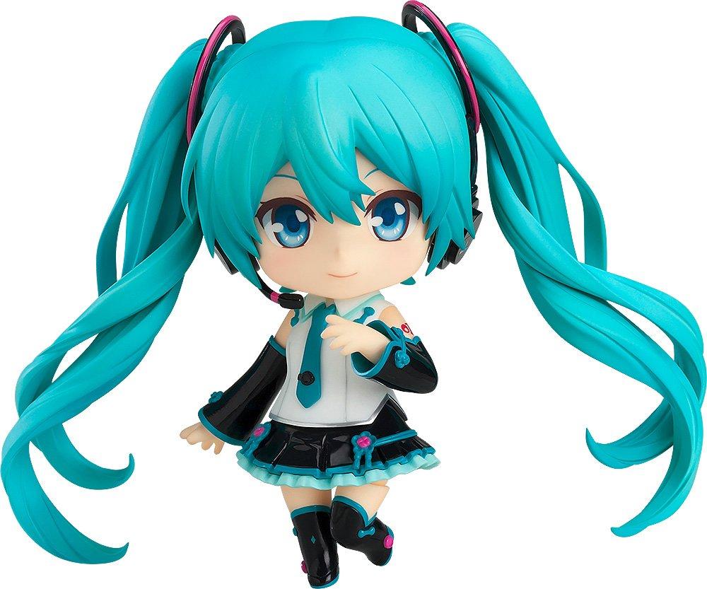 

Nendoroid Character Vocal Series 01 Hatsune Miku Hatsune Miku V4 КИТАЙСКАЯ немасштабируемая подвижная фигурка из ABS и ПВХ, окрашенная