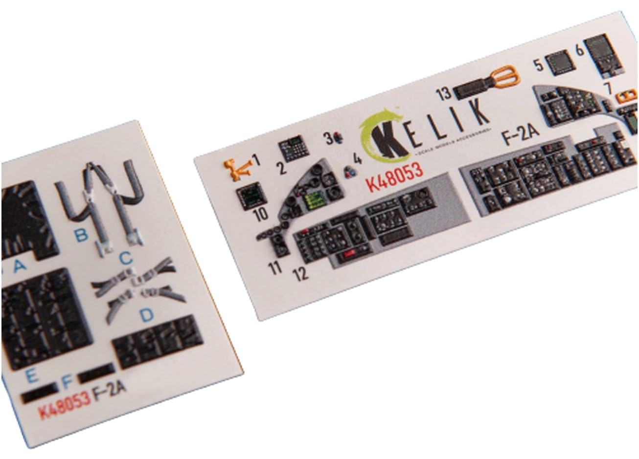 

Reskit Mitsubishi Interior 3D Decal Plastic Model Decal RSKK48053 1/48 F-2A (for Hasegawa)