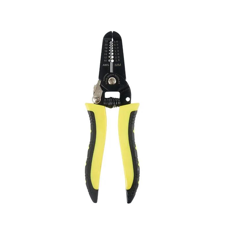 Wire Strippers Electrical Wire and Cable Stripping Pliers Multifunctional Manual Wire Cutting and Stripping Pliers Cutting Wire