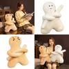 Cute Cartoon Mini People Plush Pillow Doll For Girls Soft And Comfortable