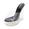 Fashion Women Pumps Sexy Custom High Heels Women Shoes Originality Platform Transparent Sandals Ladies Shoes Summer Slipper Sandals