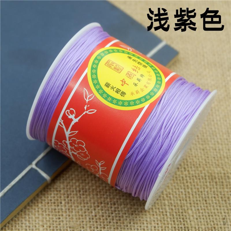 Taiwan Chengxin A Linie 1 mm Jade-Linie DIY Schmuck Weben Armband Seil Rotes Seil Geflochtenes Seil Chinesischer Knoten Draht