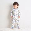 MIKIHOUSE HOT BISCUITS Long Sleeve Pajamas for Boys and Size Girls, Multicolor, Unavailable, 70-7339-146