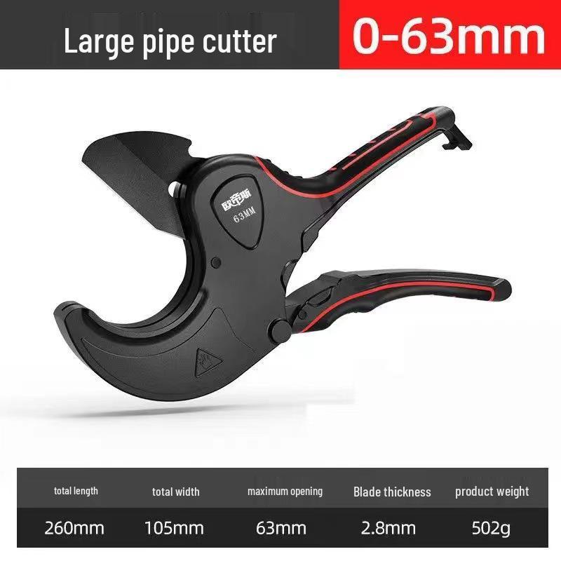 Oudis Professional PVC Pipe Cutter Scissors for Quick Cutting of PPR and Water Pipes