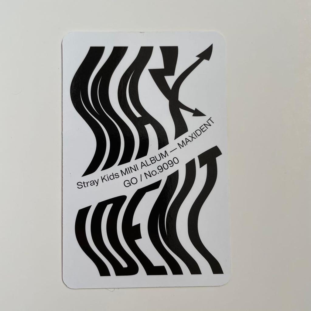 [USED] Stray Kids MAXIDENT Felix trading card