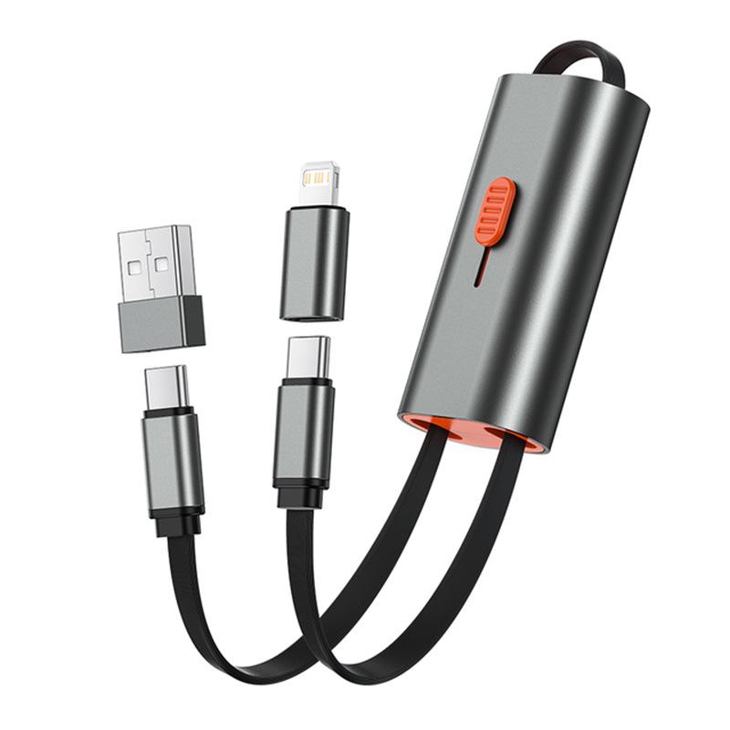 

60W Fast Charging Type-C Adapter & OTG Cable with Portable Storage