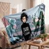 Warm Flannel BlanketEdward Scissorhands Soft Cozy Throw Blanket for Bedroom Couch