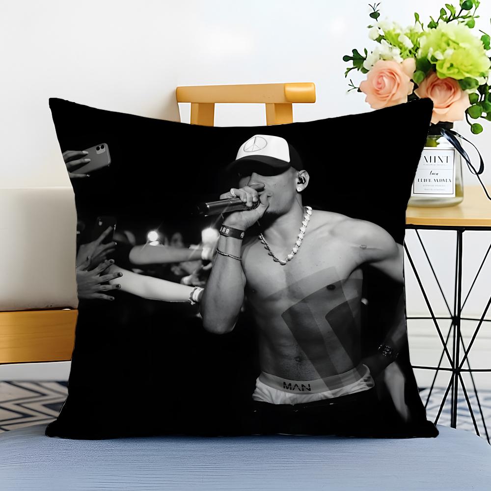 OOmar Courtz Cushion Cover Washable Linen Pillowcase Soft  for Sofa Bed Cozy Home Room Decor