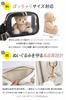[techno life] Plush Toy Pouch, 20cm, Holds 2 Plush Toys, Shoulder Bag, Clear Bag, Thick PU Leather, Transparent Window on Both Sides, Perfect for Fan