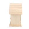 Piccola Casetta per Uccelli Dipingibile Legno Non Finito Nido per Riproduzione Uccelli Casetta per Uccelli per Casa Giardino Uccelli Domestici Riposo Relax