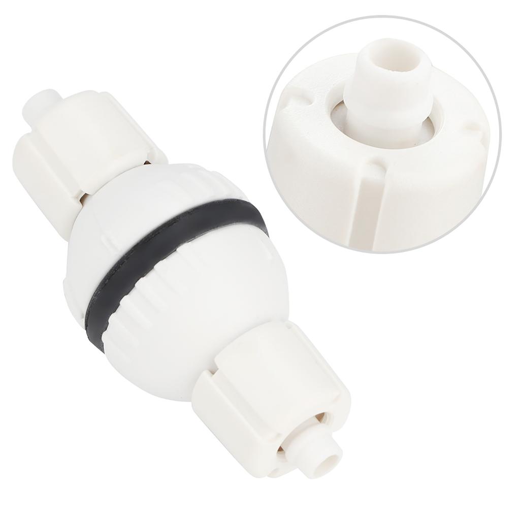 I-577 ABS Plastic Water Plants Fish   Explosion-Proof Check Valve CO2 Carbon Dioxide Control for Aquarium