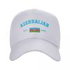 Baseball Cap Azerbaijan EST Independence Day Wild Sun Shade Peaked Adjustable Outdoor Caps