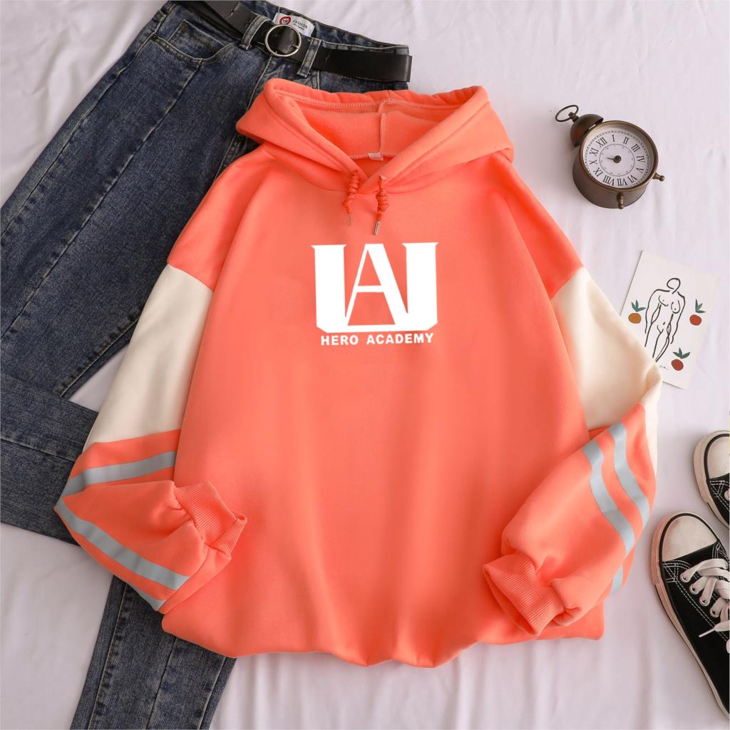 

Harajuku Аниме My Hero Academia Periphery Печатный пэчворк Толстовка с капюшоном Унисекс Зимний спортивный костюм Женские Толстовки с капюшоном большого размера 4XL оранжевый