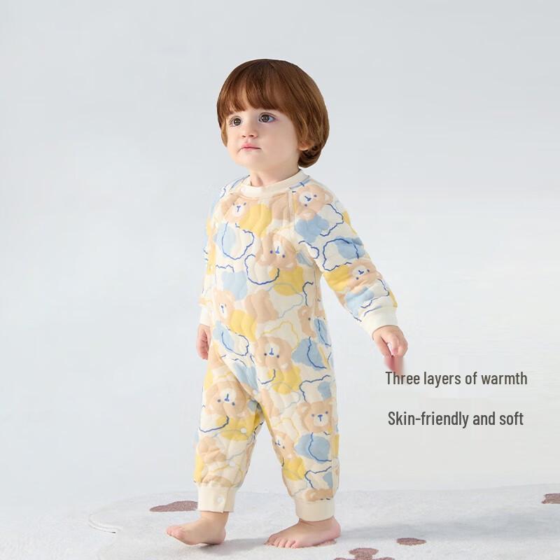 Baby Warm 100% Cotton Long Sleeve Romper 59