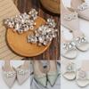 1PC Women High Heel Wedding Shiny Clips Square Clamp Shoe Decorations Clip Charm Buckle