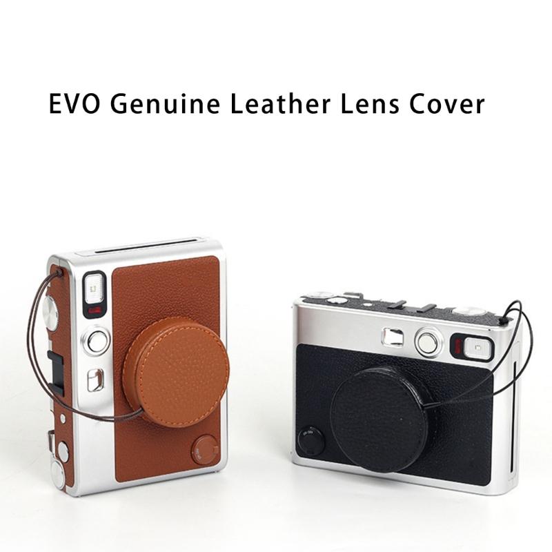 Lens Cap for Mini EVO Camera Dustproof Waterproof Lens Protector Cover Front Lens Cap Dustproof Cover with Lanyard