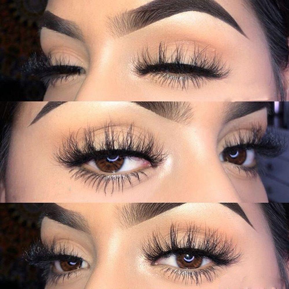 Ultra-wispies Pure Hanmdade 3D Faux Mink Hair Lash Extension Tools Natural Long False Eyelashes