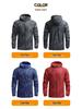 Herren Frühling/Herbst Schnelltrocknender Dünner Windbreaker: Lässige Outdoor-Sportjacke zum Wandern