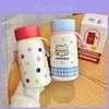 Small Cute Polka Dot Insulated Bottle With Handle For Girls Travel And Office Use
