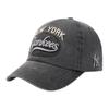 MLB 100% Cotton, Polyester Blend Baseball Caps Unisex Black Gray Fashion 3ACPV165N-50CGS