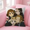 Anime Kawaii Girl KOn Cute   Pillow Cushion Cover Pillowcase Living Room Sofa Home Decor Customized