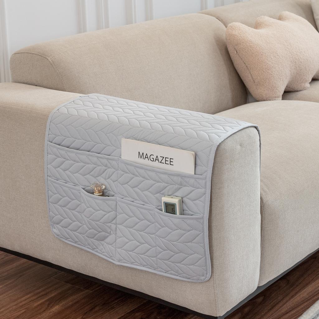 Sofa mit Aufbewahrungstasche, Armlehne, Handtuch, Zeitschriften, Fernbedienung, Sofa, Liege, Armlehne, Kleinigkeiten, Verwaltungstasche