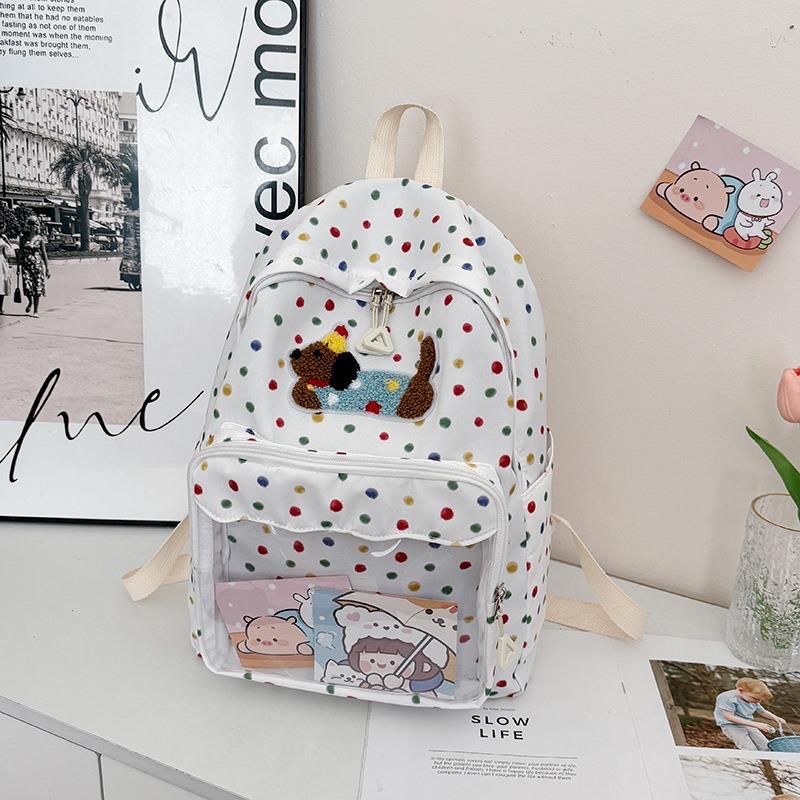 Neuer Mittelschul- und Oberstufenschüler-Schulranzen-Trend Frühling Nischen-Rucksack große Kapazität Mode Doppel-Schulter-Schulranzen