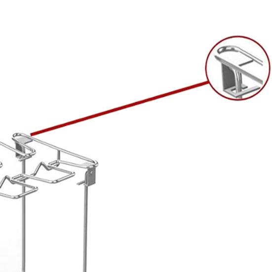 Anti-deform Stainless Steel Good Mirror Polishing Chicken Leg Wing Grill Rack with Drip Tray Roaster Rack