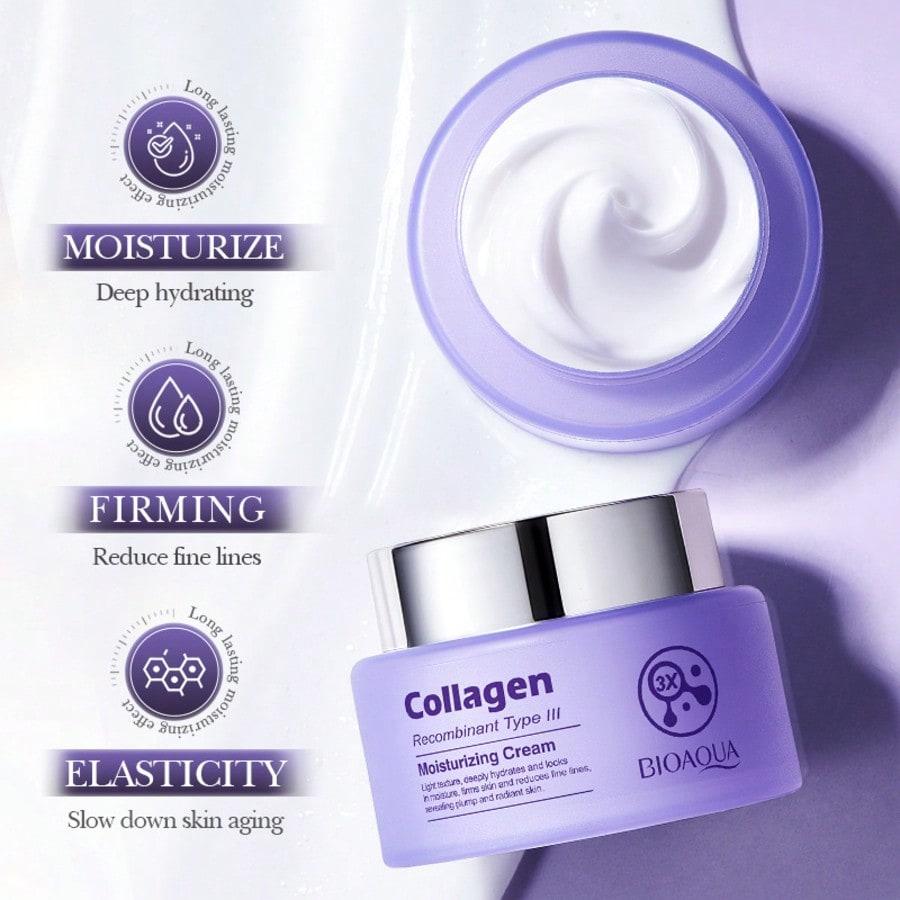 Collagen Face Serum Moisturizing Anti Wrinkles Reduce Fine Lines Anti-Aging Whitening Facial Essence Skin Care Products