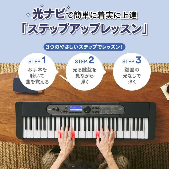 Casio Casiotone LK-540 BK (Black) 61-Key Lighted Keyboard