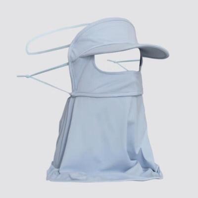 JingJingRS Sun Protection Full Face Mask with Brim