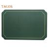 Rectangle Faux Leather Placemat Modern Waterproof Heat-Resistant Non-slip Heat Insulation Dishwasher Safe Dining Table Protection Decoration