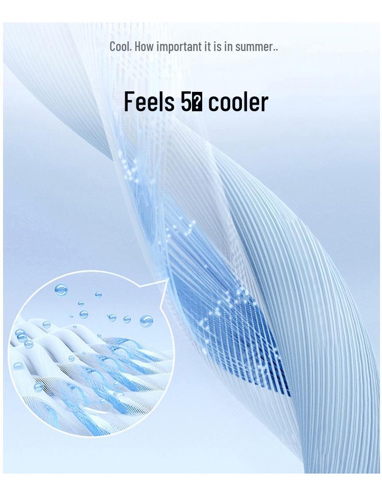 Women's High Waist Satin Ice Silk Wide Leg Pants - Sun Protection, Lightweight & Cooling
