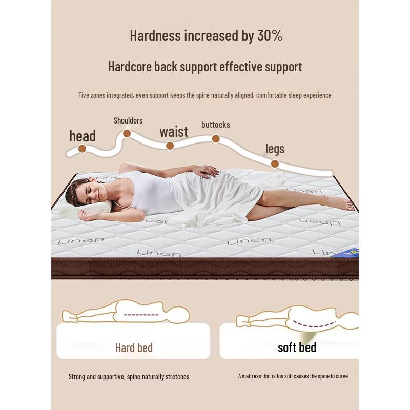 Green Search Camper Natural Coir & Latex Mattress